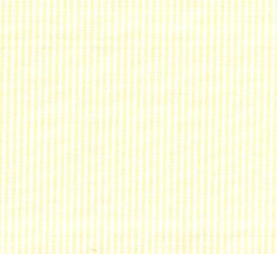 Roth and Tompkins Textiles Essex Pale Yellow Yellow Multipurpose Cotton Fire Rated Fabric Ticking Stripe Everyday Ticking