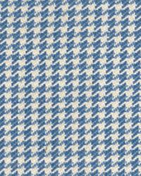 Houndstooth Cornflower by  Roth and Tompkins Textiles 