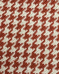 Houndstooth Paprika by  Roth and Tompkins Textiles 