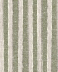 Madaket Stripe Avocado by  Roth and Tompkins Textiles 