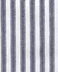 Madaket Stripe Navy by  Roth and Tompkins Textiles 
