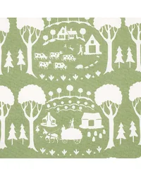 Farm Scene Green by   