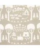 Schumacher Fabric Farm Scene Neutral