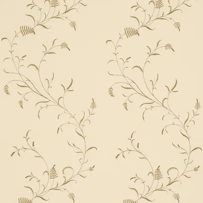 Schumacher Fabric Winding Wheat Yellow