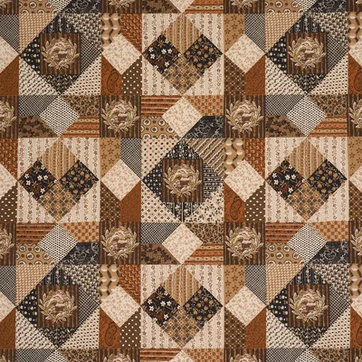 Schumacher Fabric Variable Star Sepia