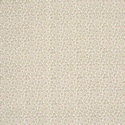 Schumacher Fabric Malaya Hand-Block Print Petal