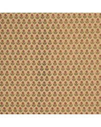 Amisha Hand-Print Red & Mustard by   