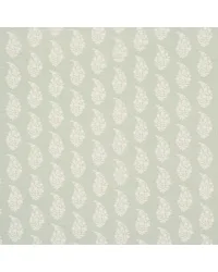 Kaia Paisley Hand-Print Celadon by   