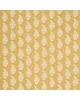 Schumacher Fabric Kaia Paisley Hand-Print Yellow