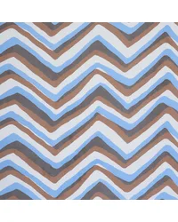 Chevron Brown & Blue by   