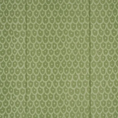 Schumacher Fabric Fish Scales Green