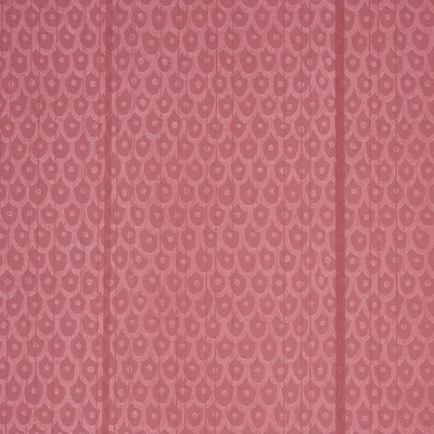 Schumacher Fabric Fish Scales Red