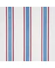 Schumacher Fabric Hadwen Stripe Red & Blue