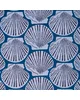 Schumacher Fabric Scallop Shell Indigo