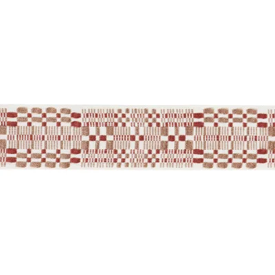 Schumacher Trim Brimfield Tape Terracotta
