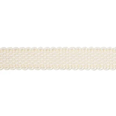 Schumacher Trim Frances Silk Gimp Ivory