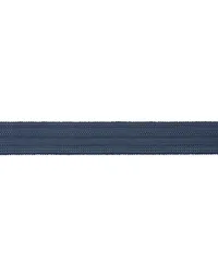 Cotton Strie Tape Wide Indigo by   