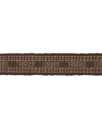 Nael Linen Cotton Tape Cedar Brown by   
