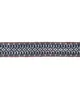 Schumacher Trim Helena Linen Cotton Tape Indigo
