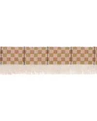 Skyline Plaid Fringe Bronze