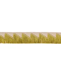 Trace Of Connection Fringe Chartreuse by   