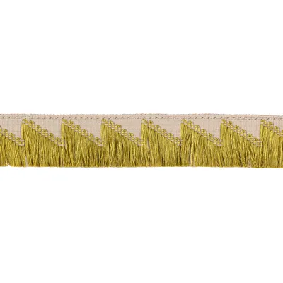 Schumacher Trim Trace Of Connection Fringe Chartreuse