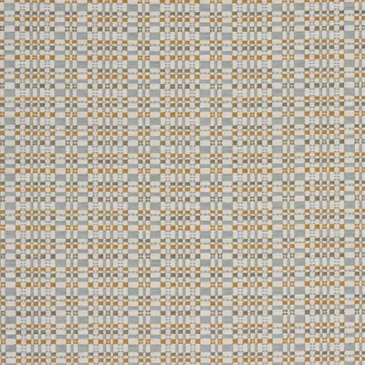 Schumacher Fabric Marja Plaid Performance Aqua