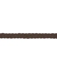 Pondera Leather Braid Dark Brown by   
