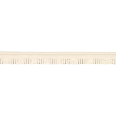 Schumacher Trim Burnham Narrow Leather Piping Ivory