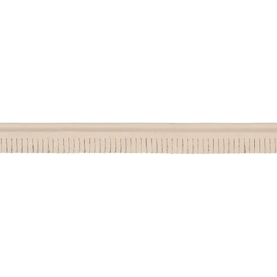 Schumacher Trim Burnham Narrow Leather Piping Beige