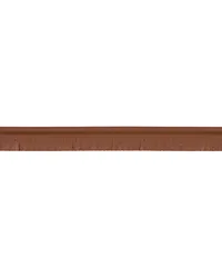 Burnham Narrow Leather Piping Brown by   