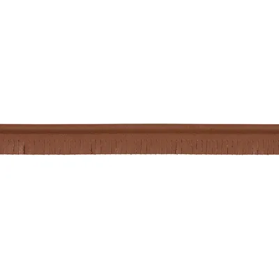 Schumacher Trim Burnham Narrow Leather Piping Brown