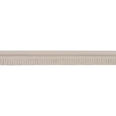Schumacher Trim Burnham Medium Leather Piping Grey
