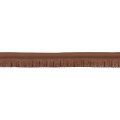 Schumacher Trim Burnham Medium Leather Piping Brown