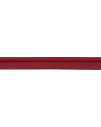 Burnham Medium Leather Piping Red by   