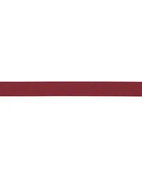 Frazer Narrow Leather Trim Red by   