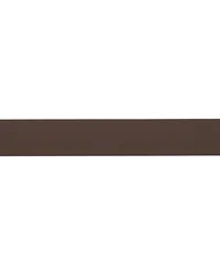 Frazer Medium Leather Trim Dark Brown by   