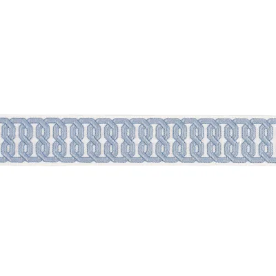 Schumacher Trim Solene Tape Blue