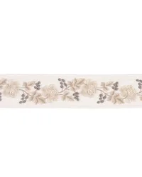 Elise Hand-Embroidered Tape Oyster by   