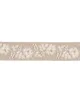Schumacher Trim Elise Hand-Embroidered Tape Natural