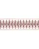 Schumacher Trim Mireille Velvet Tape Rose Quartz