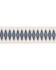 Schumacher Trim Mireille Velvet Tape Blue
