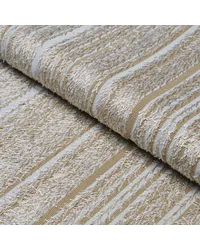 Groove Cut Velvet Sand by   