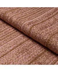 Groove Cut Velvet Coral Dawn by   