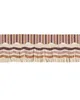 Schumacher Trim Groove Fringe Coral Dawn