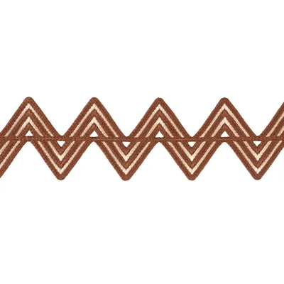 Schumacher Trim Mesmeric Trim Terracotta