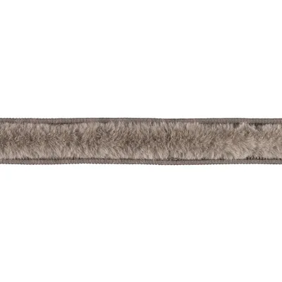 Schumacher Trim Timberline Faux Fur Tape Pewter