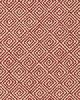 Schumacher Fabric Greek Key Ruby