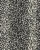 Schumacher Fabric Leopard Linen Print Ebony