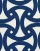 Schumacher Fabric Santorini Print Marine